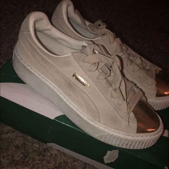 Tan Puma Suede - Picture 2 of 6